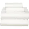 Dkny Sateen Wrinkle-resistant Sheet Set In White