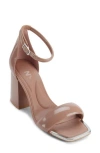 Dkny Scarla Ankle Strap Sandal In Brown