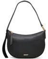 Dkny Scarlett Shoulder Bag In Blk,gold