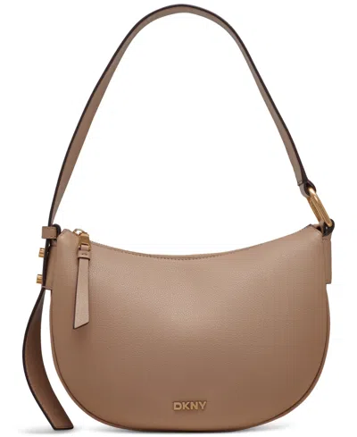 Dkny Scarlett Top Zip Shoulder Bag In Brown