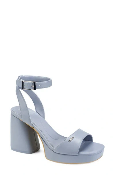 Dkny Scotia Ankle Strap Sandal In Blue