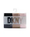 Dkny Assorted 3-pack Cut Anywhere Thong In Multi