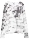 Dkny Allover Sequin Top In 灰色