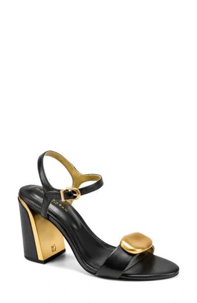 Dkny Seraphina Ankle Strap Sandal In Black