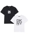 Dkny Set Da 2 T-shirts In Black