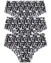 Dkny Set Of 3 Litewear Anywhere Hipster In Black