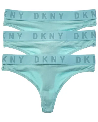 Dkny Set Of 3 Thong In I414y-aquifer/i414y-aquifer/i4