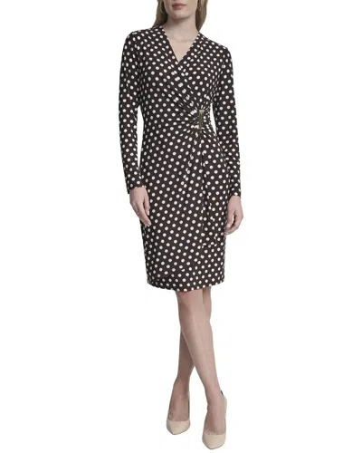 Dkny Sheath Dress In Brown