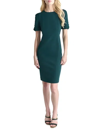 Dkny Sheath Dress In Green