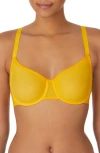 Dkny Sheers Strapless Mesh Bra Dk4939 In Day Lilly
