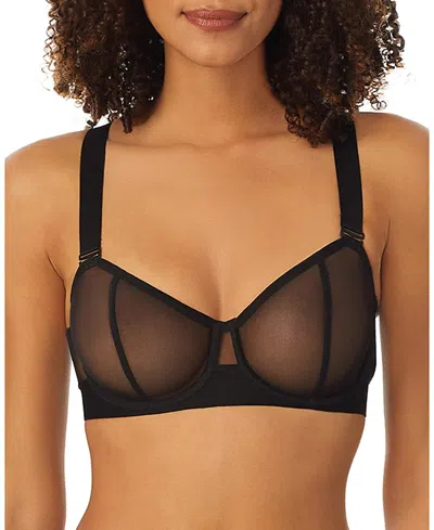 Dkny Sheers Convertible Strapless Bra In Animal Print