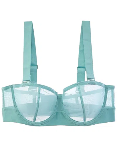 Dkny Sheers Convertible Unlined Bra In I414y-aquifer