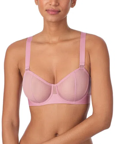 Dkny Sheers Convertible Unlined Bra In Pink