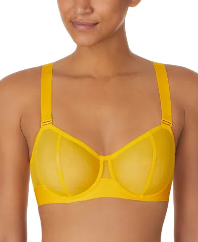 Dkny Sheers Strapless Mesh Bra Dk4939 In Day Lilly