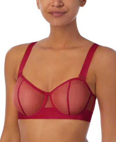 DKNY SHEERS STRAPLESS MESH BRA DK4939