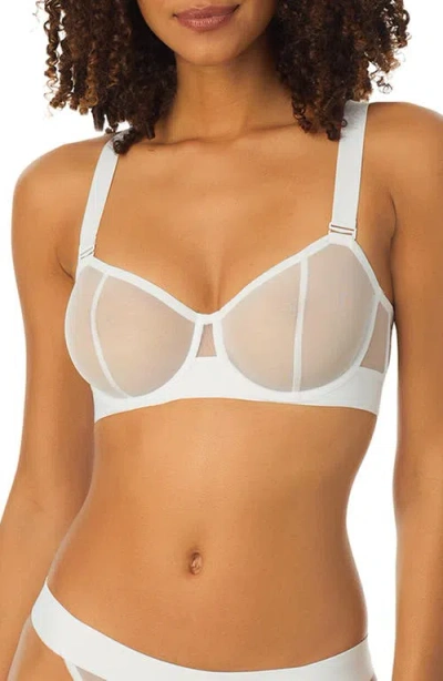 Dkny Sheers Strapless Underwire Bra In Multi