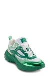Dkny Shia Sneaker In White/green