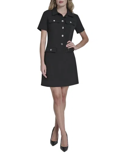 Dkny Shift Dress In Black