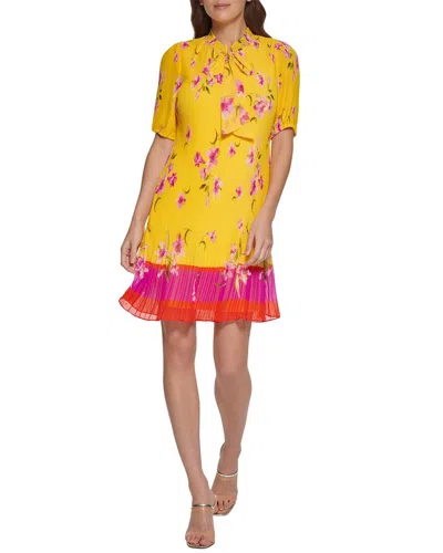 Dkny Shift Dress In Yellow