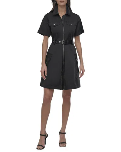 Dkny Shirtdress In Black