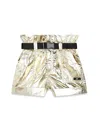 Dkny Short+belt In Transparent