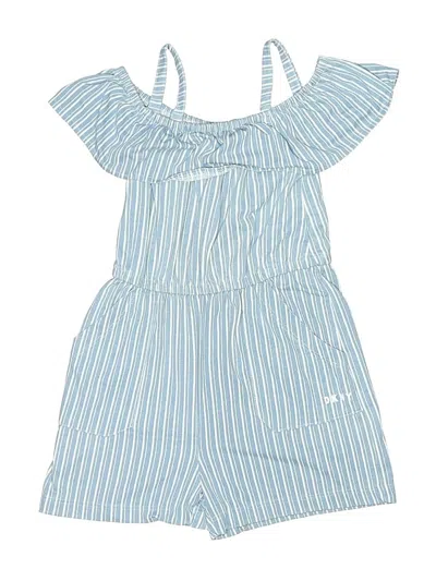 Pre-owned Dkny Kids' Short Sleeve Outfit In Blue