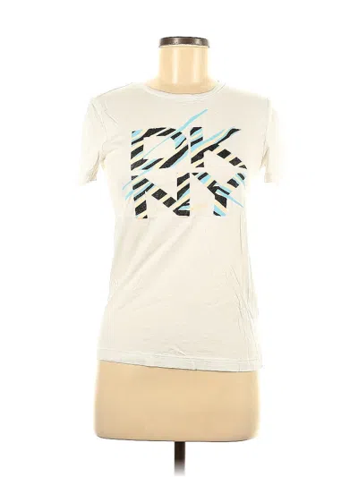 Pre-owned Dkny Short Sleeve T-shirt