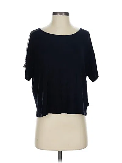 Pre-owned Dkny Short Sleeve T-shirt In Blue
