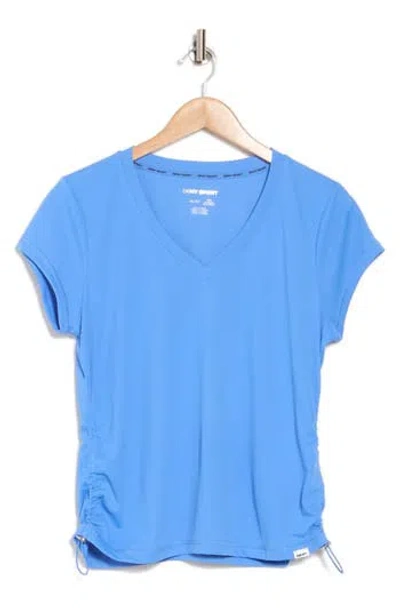 Dkny Side Ruched Tech T-shirt