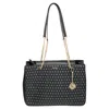 DKNY DKNY SIGNATURE LEATHER CHAIN TOTE