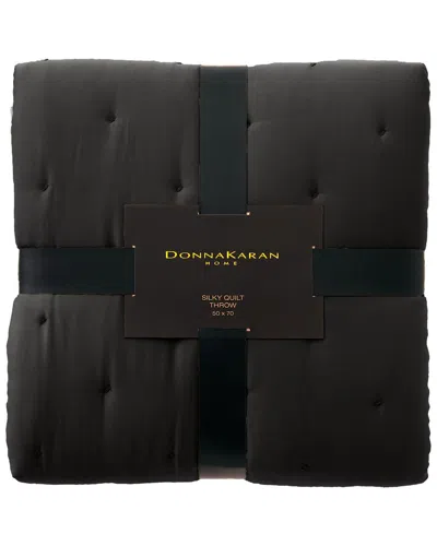 Dkny Silky Quilt In Black