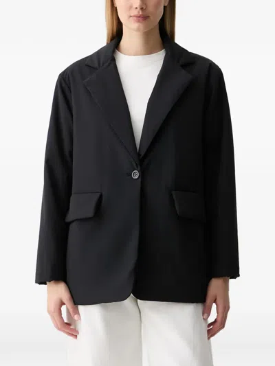 Dkny Single-breasted Notched-lapel Jacket In Animal Print