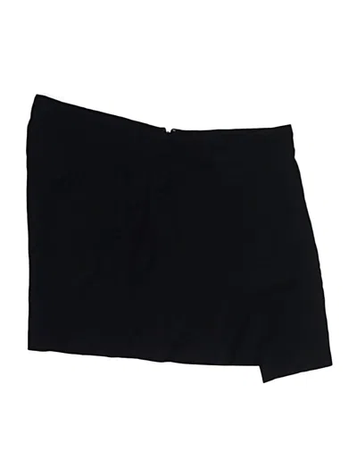 Pre-owned Dkny Skort In Black