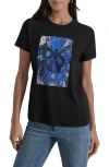 Dkny Skyscraper Graphic T-shirt In Black