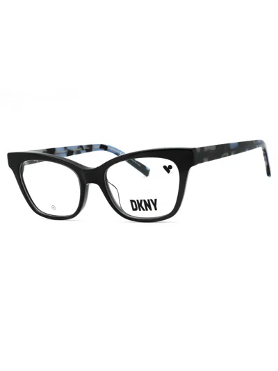Dkny Sleek Cat-eye Eyeglasses For Women In Black