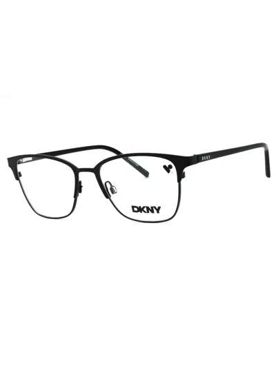 Dkny Sleek Rectangular Eyeglasses For Women In Black