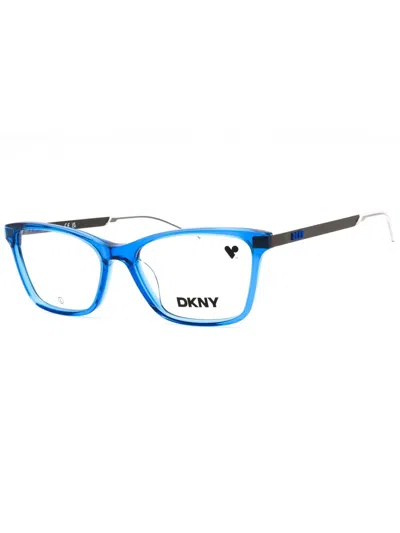 Dkny Sleek Rectangular Eyeglasses For Women - Dk7013 Style In Blue