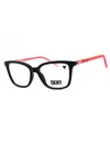 Dkny Sleek Rectangular Eyeglasses For Women In Multi