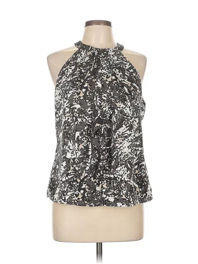 Pre-owned Dkny Sleeveless Blouse In Black