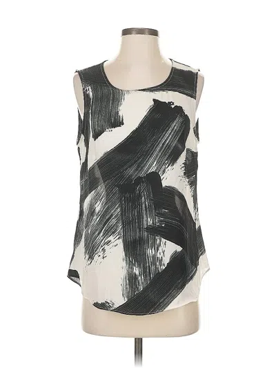 Pre-owned Dkny Sleeveless Blouse In Black