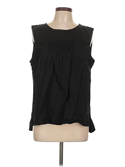 Pre-owned Dkny Sleeveless Blouse In Black