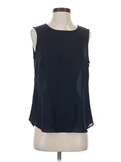 Pre-owned Dkny Sleeveless Blouse In Black