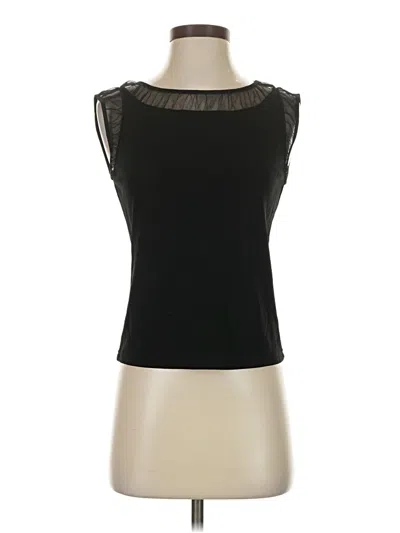 Pre-owned Dkny Sleeveless Blouse In Black