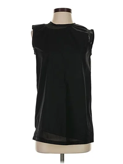 Pre-owned Dkny Sleeveless Blouse In Black