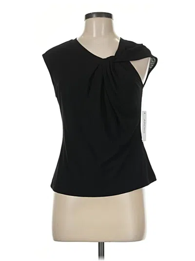 Pre-owned Dkny Sleeveless Blouse In Black