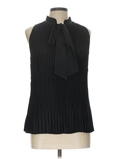 Pre-owned Dkny Sleeveless Blouse In Black