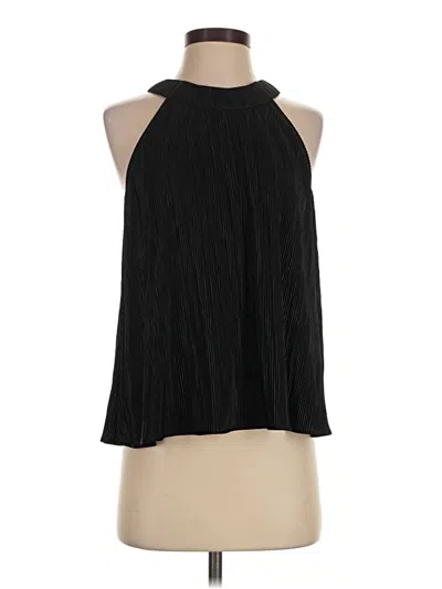 Pre-owned Dkny Sleeveless Blouse In Black
