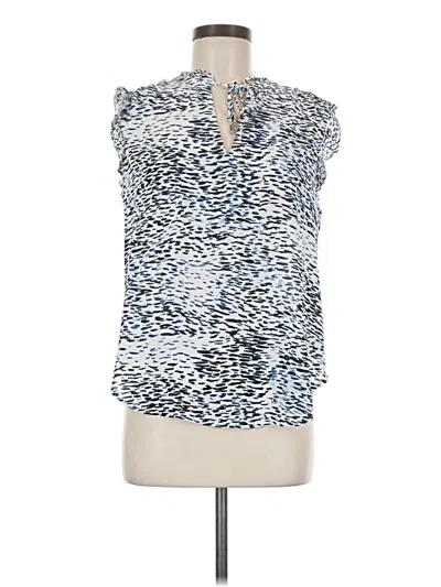 Pre-owned Dkny Sleeveless Blouse In Blue