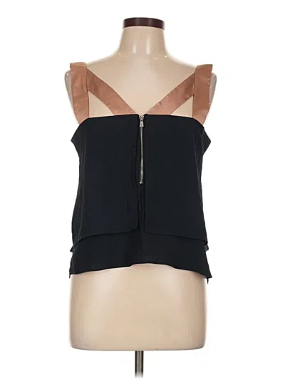 Pre-owned Dkny Sleeveless Blouse In Brown