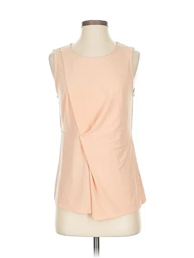 Pre-owned Dkny Sleeveless Blouse In Pink